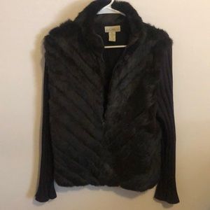 Rabbit fur Sweater Vest
